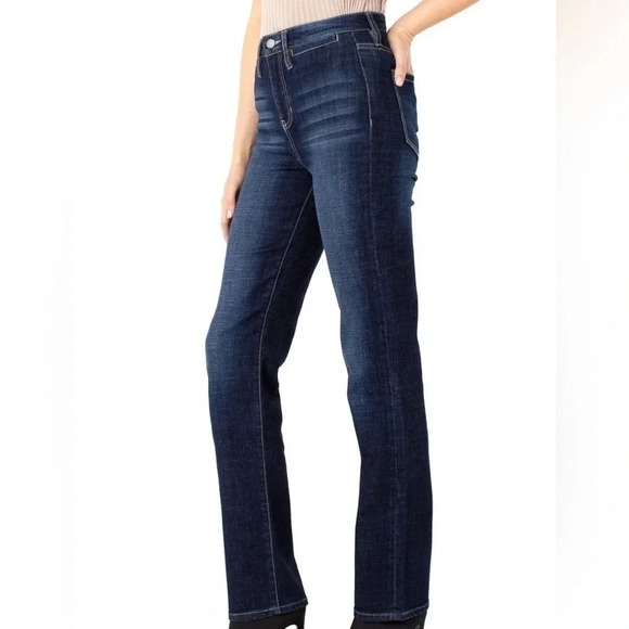 LIVERPOOL Dark Wash Straight Leg Jeans Size 6 - Picture 15 of 16